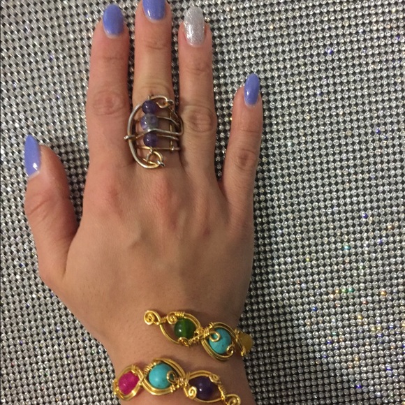 Handmade gold ring - Picture 2 of 3