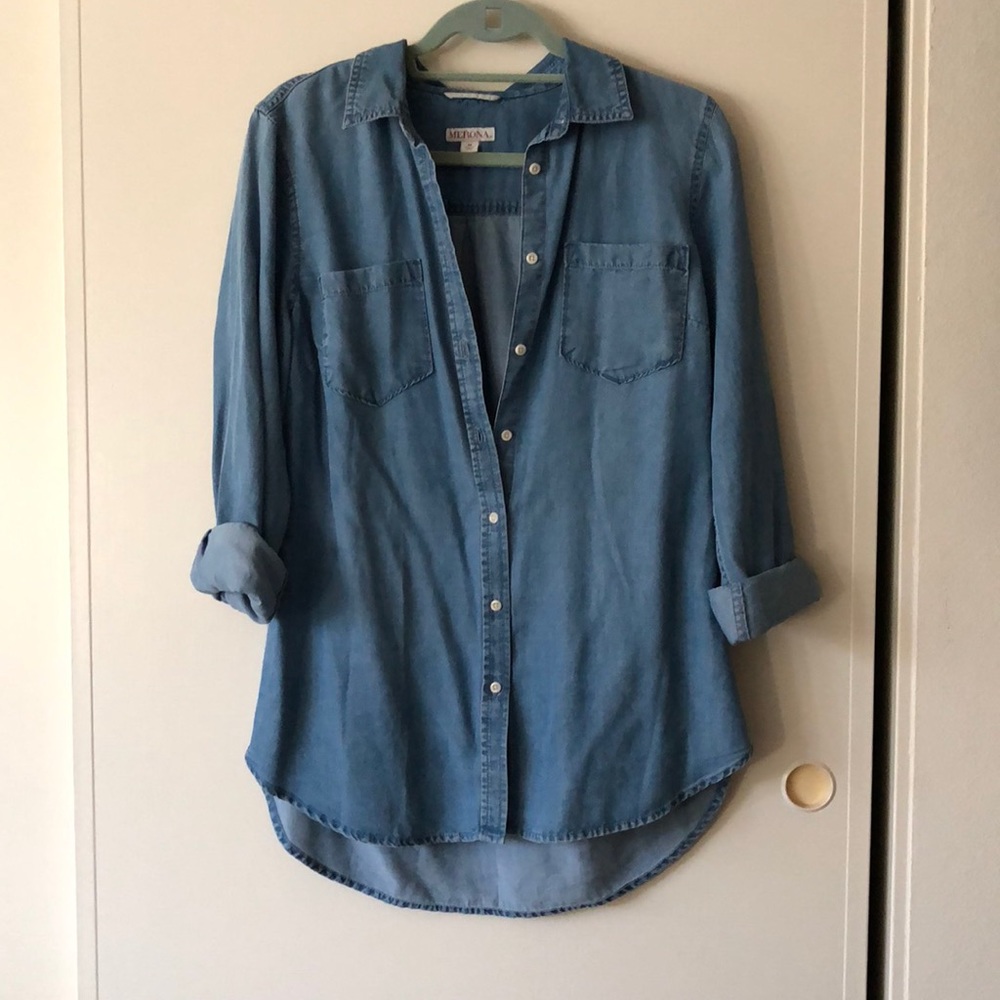 Merona jean shirt