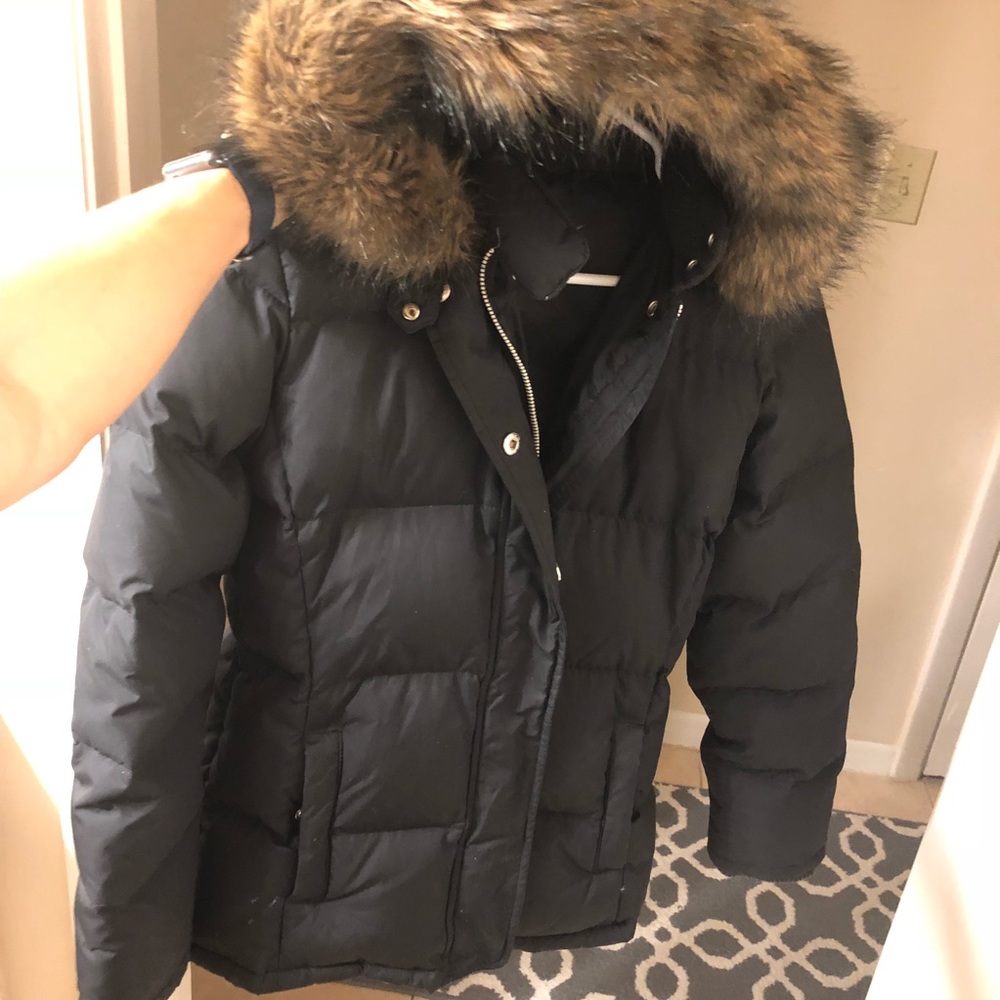 Black Gap down jacket size S