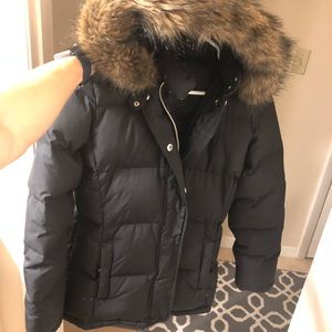 Black Gap down jacket size S