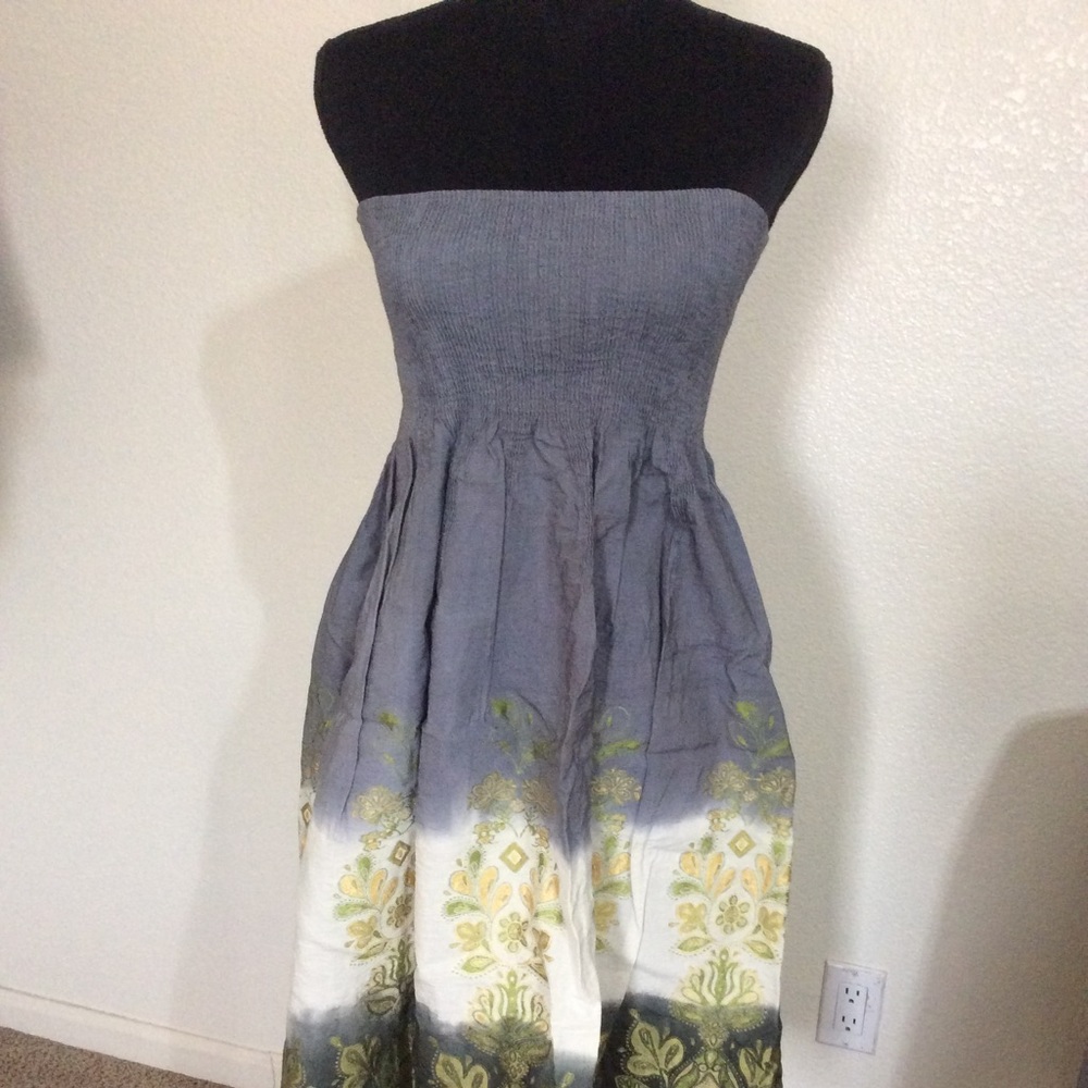 Spring or Summer Tube Dress