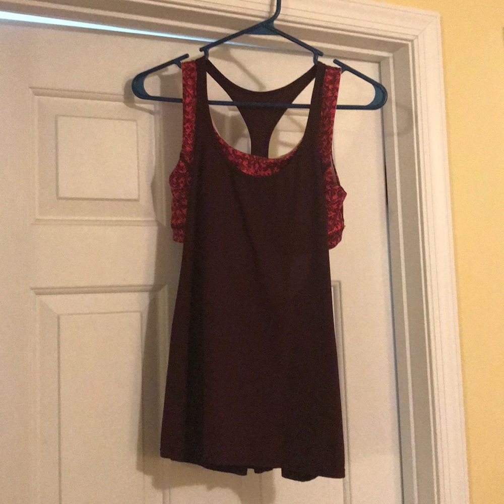 Lululemon Tank with Attached Sports Bra