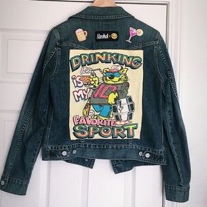 Hand-stitched Denim Jacket