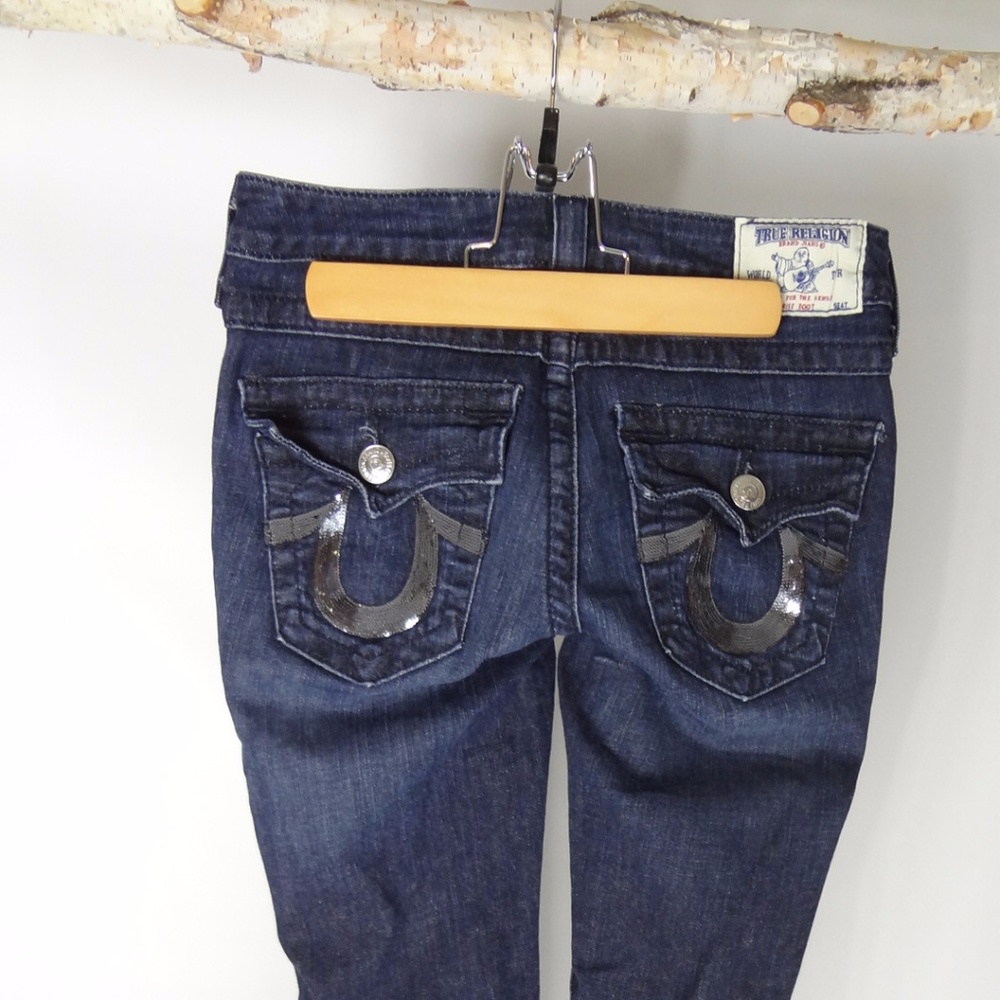 True Religion Jeans women's juniors 26 dark