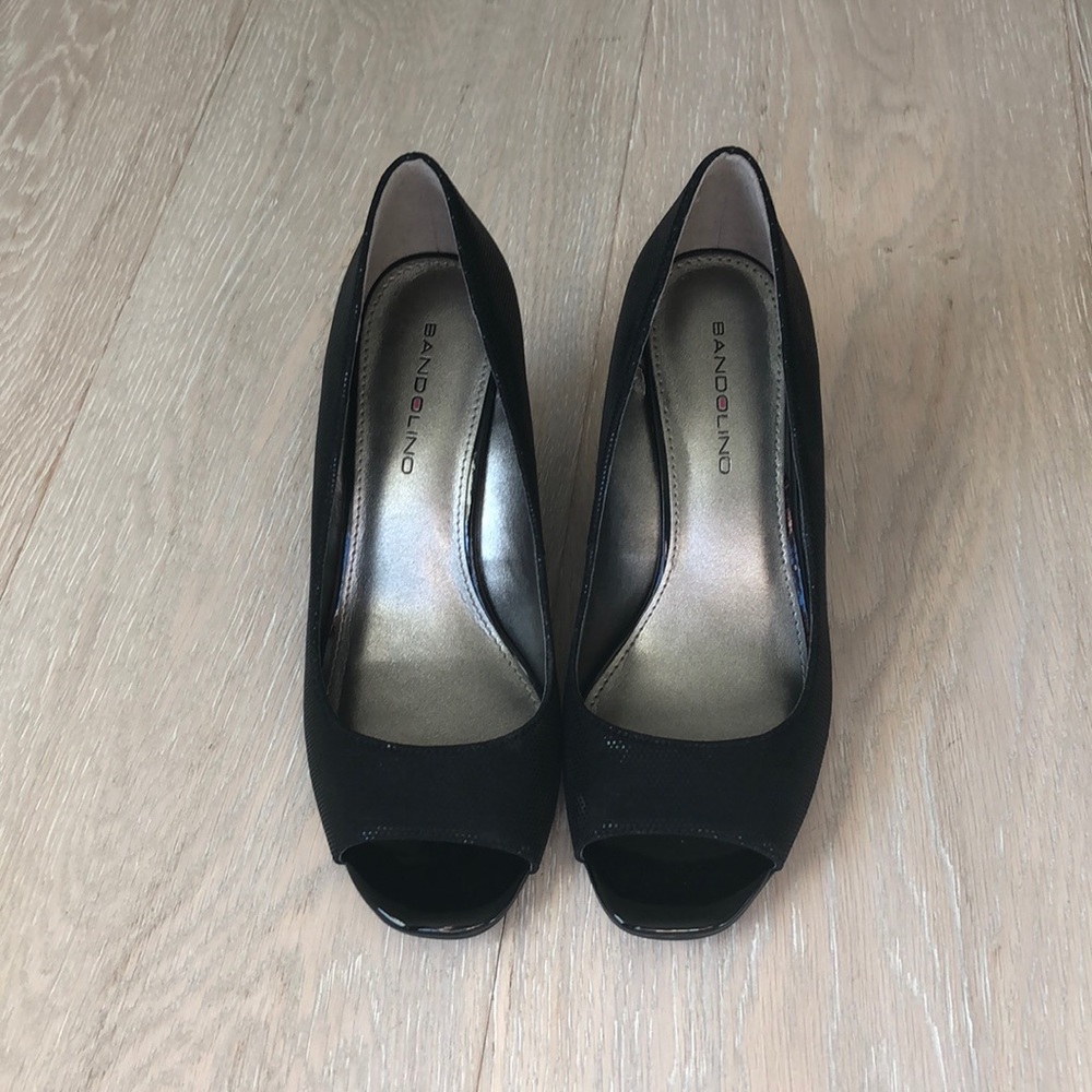 Black Bandolino wedges🔥👠