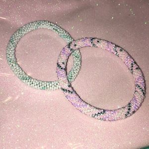 Lily & Laura set of beaded bracelets!!