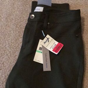 Calvin Klein Leggings Hunter Green Woman’s Size 8