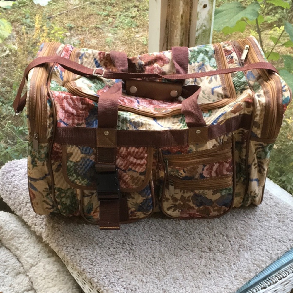 French Tapestry Weekender or CarryOn Bag