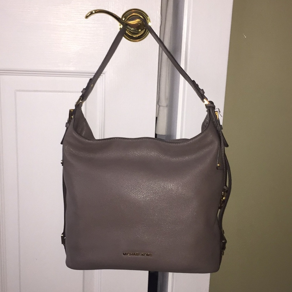 Michael Kors Gray Hobo Purse