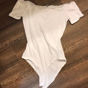NWOT white bodysuit