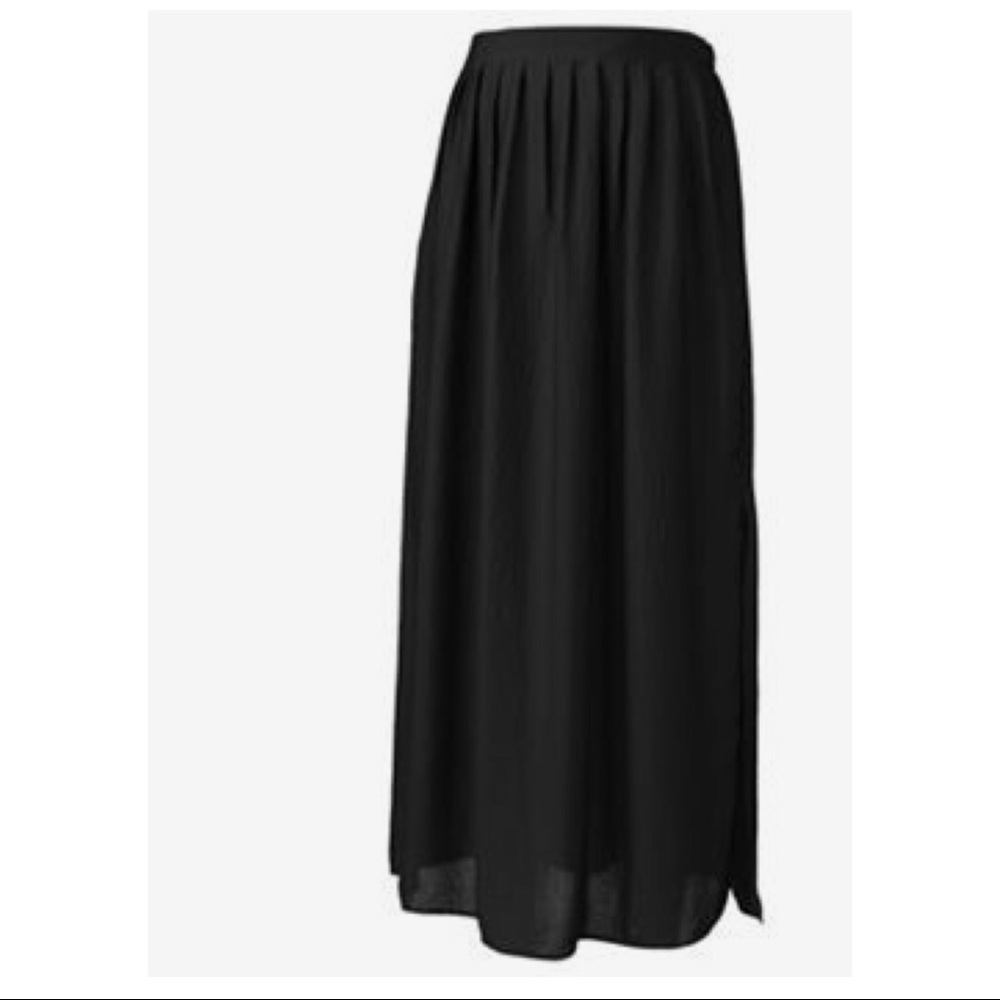 Apt. 9 Pleated Crinkle Maxi Skirt