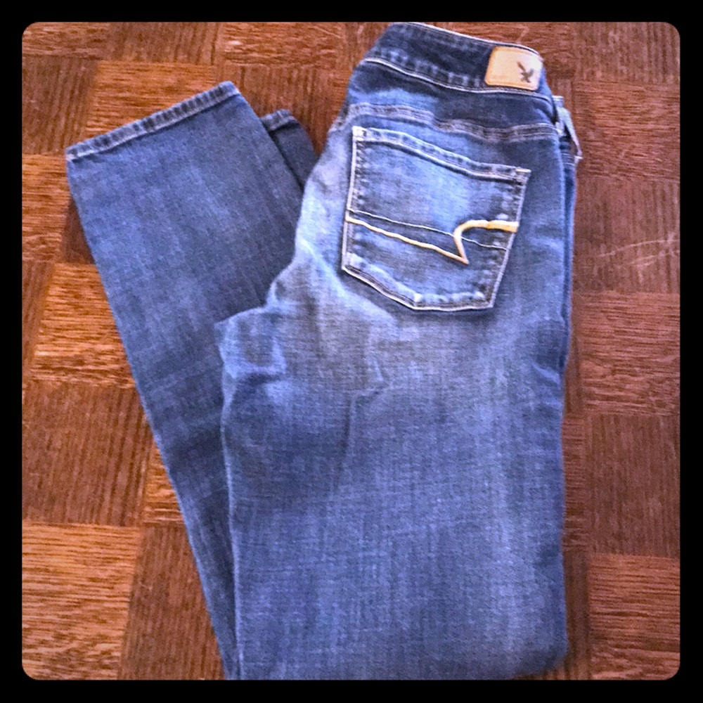 AMERICAN EAGLE OUTFITTERS SKINNY JEANS SIZE 10