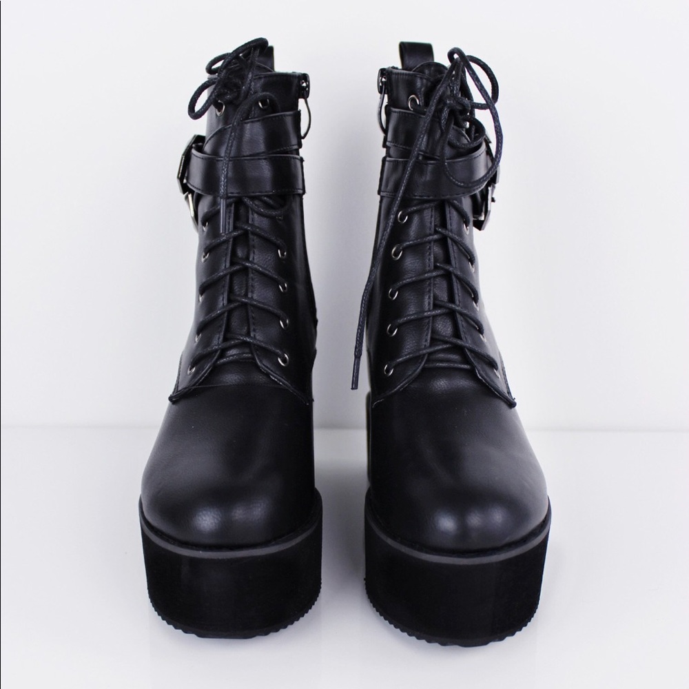 Platform Laces Shoes - Picture 2 of 7