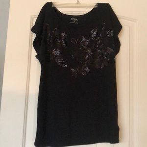 Express Women’s sparkley Cotton Shirt