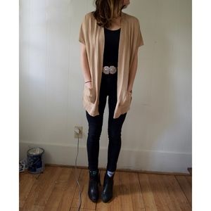 NWOT Tan Cardigan