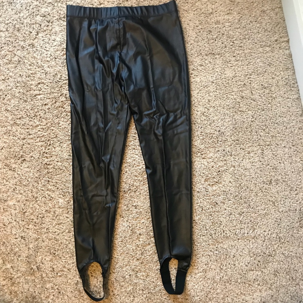 Faux Leather Leggings