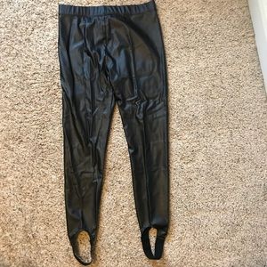 Faux Leather Leggings