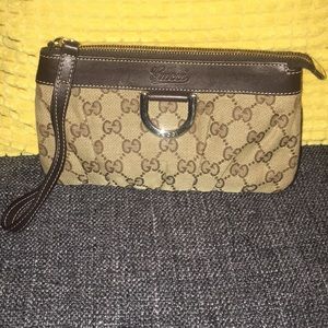 Gucci wristlet