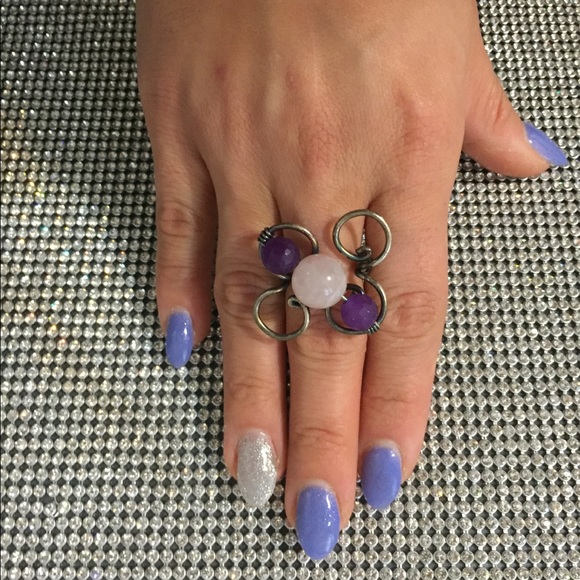 Handmade silver ring - Picture 2 of 3