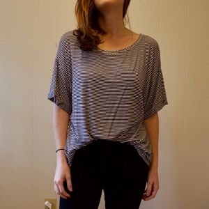 Drop Shoulder Bamboo Top || NWOT
