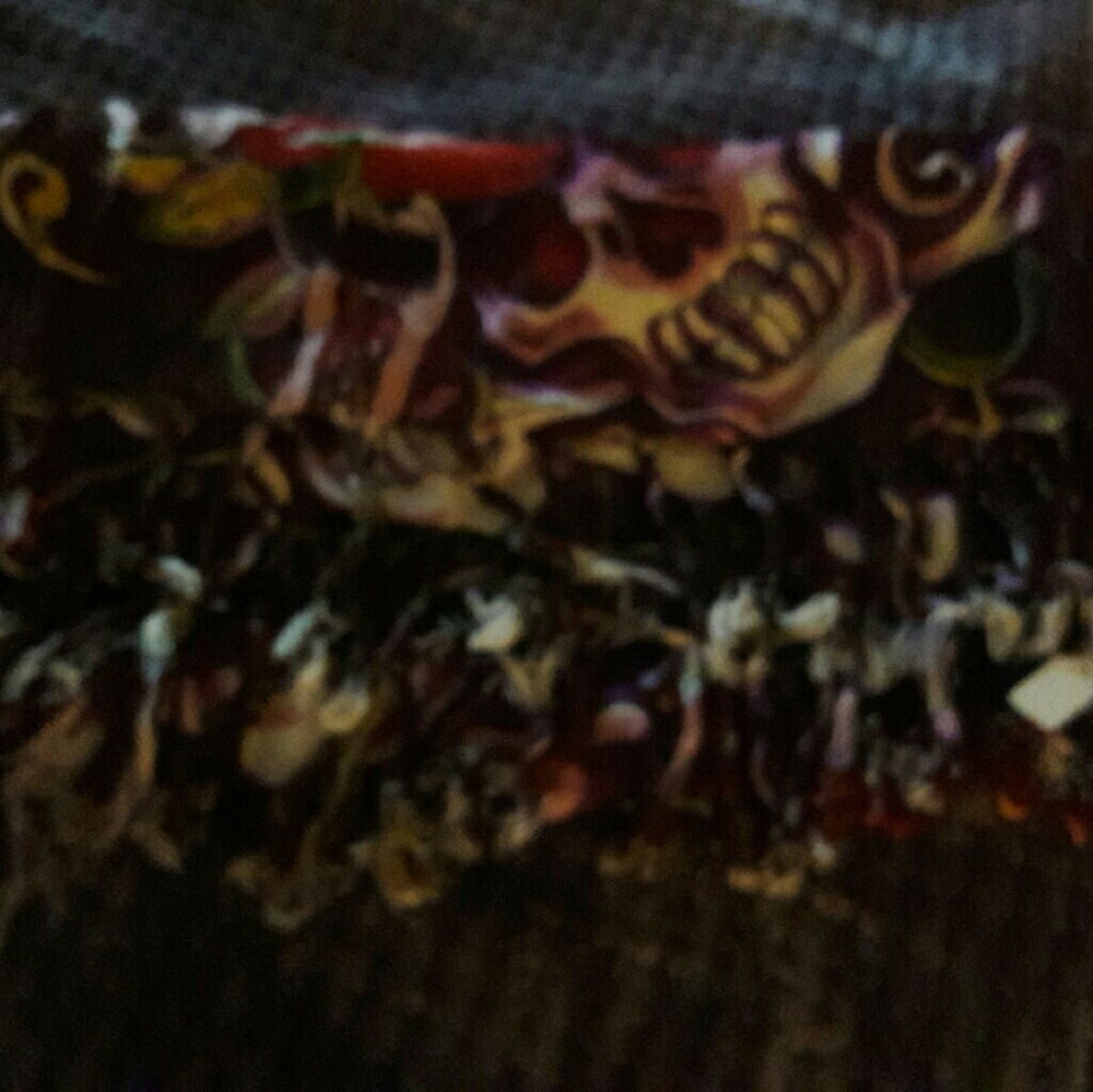 Ed hardy type scarves ..pd 20 each