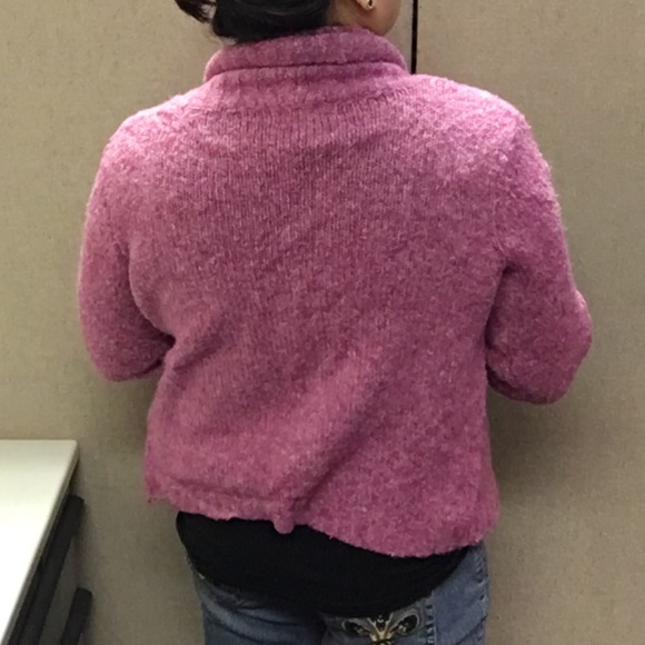Pink Knit Cardigan - Picture 5 of 8