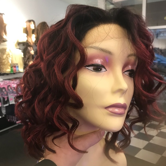 Wig loose curly Human Blend babyhair Swisslace Wig main image 8