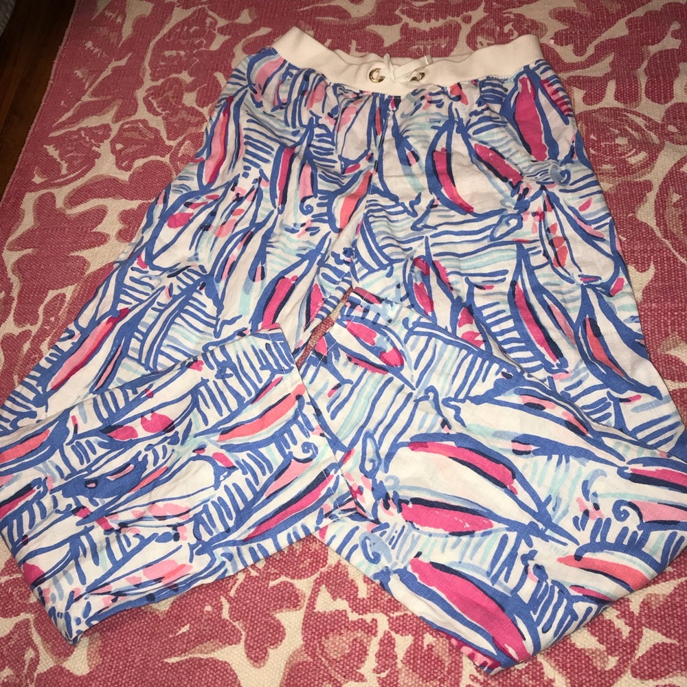 NWOT Kids Beach Pant Red Right Return