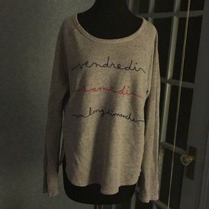 Anthropologie (t la) sweatshirt