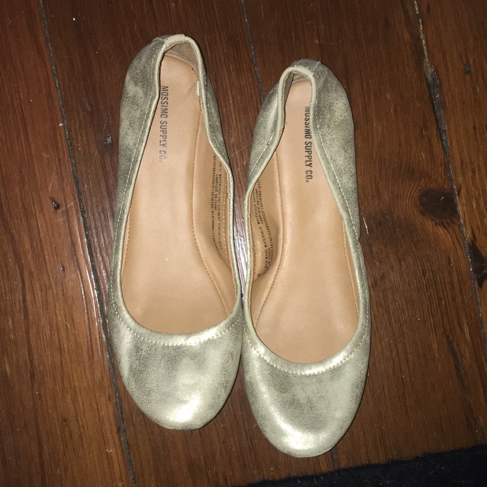 Cute Metallic Flats