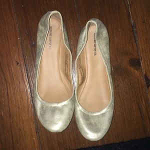 Cute Metallic Flats