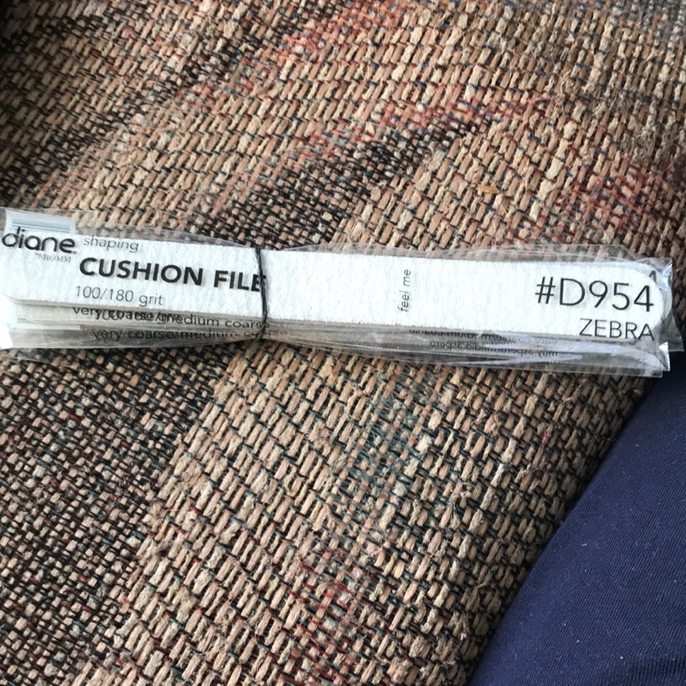 Diane Shaping Cushion File Zebra