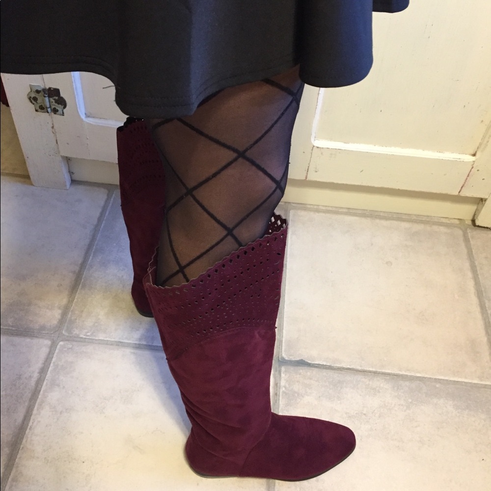 Knee high boots