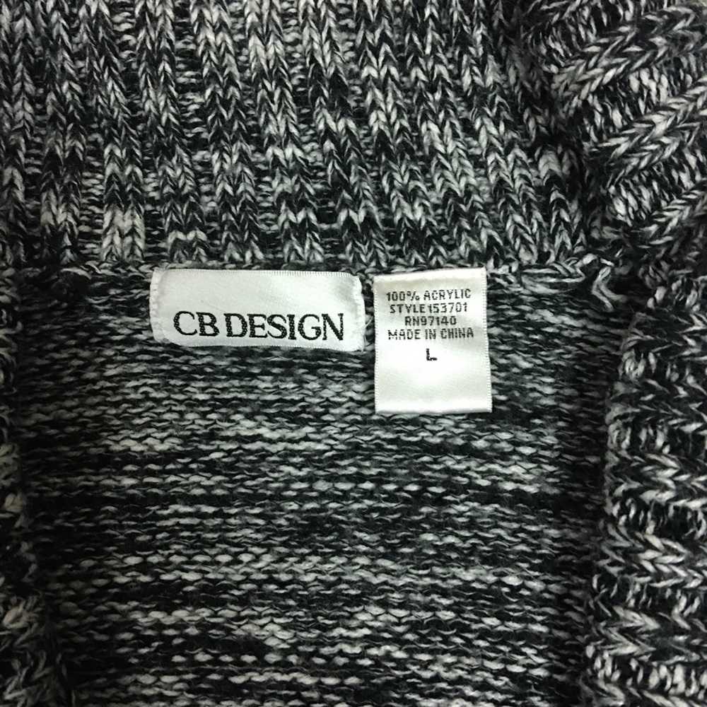 One Button Knit Cardigan - Picture 4 of 7