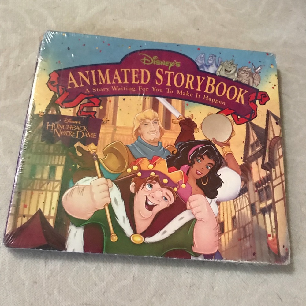 Disney hunchback Of NorteDame animated storybook