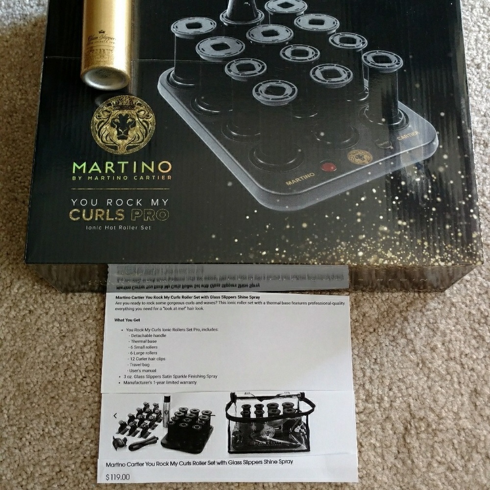 Martino Cartier You Rock My Curls Roller Set