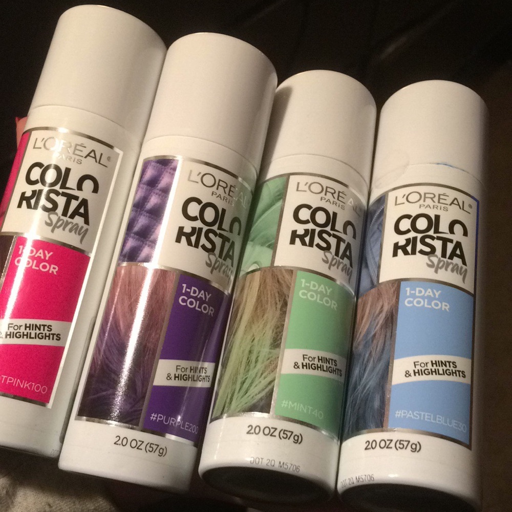 Loreal colorista spray hair color