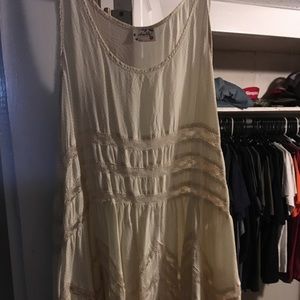 Free people yellow polka dot slip 💁