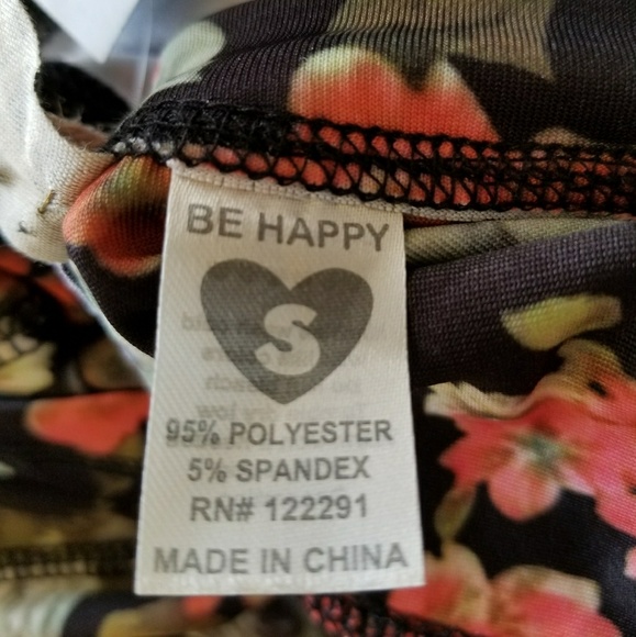 HOM Venice Floral Cold Shoulder Dress Vintage - Picture 8 of 8