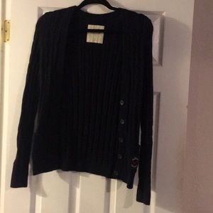 Hollister cardigan like button up sweater