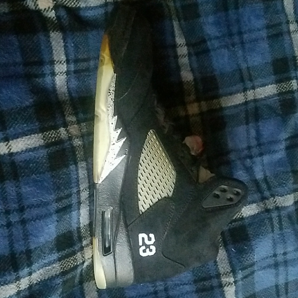 2011 Air jordan retro 5 Metallic