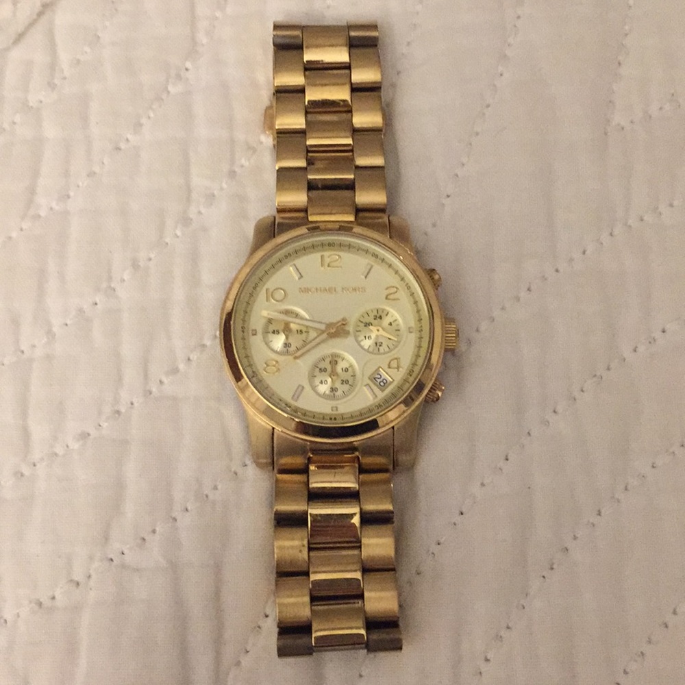Michael Kors gold watch