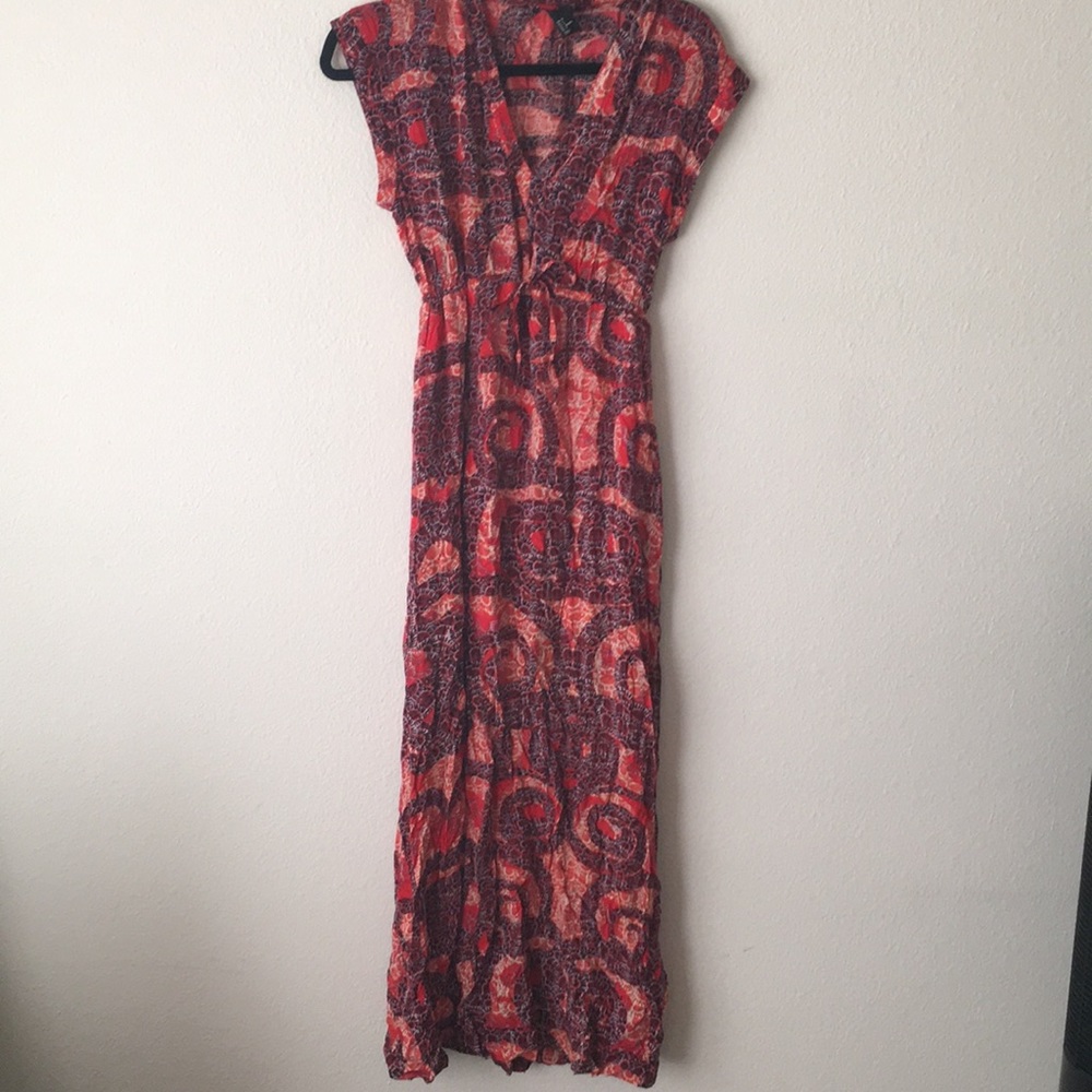 H&M printed lightweight maxi