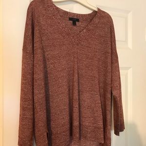 NWOT garnet marled sweater from JCrew