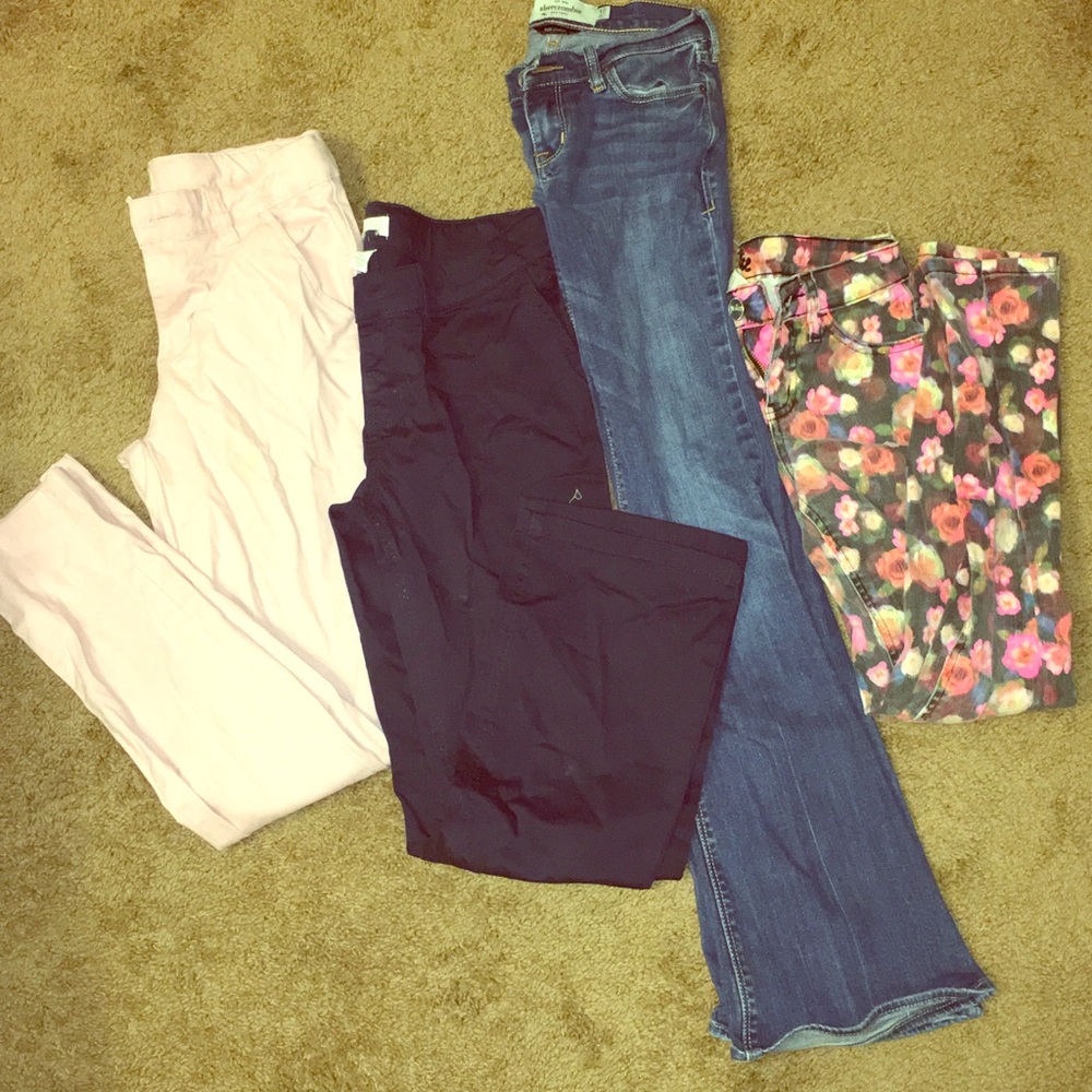 🎀Girls pants bundle🎀 Abercrombie, Justice