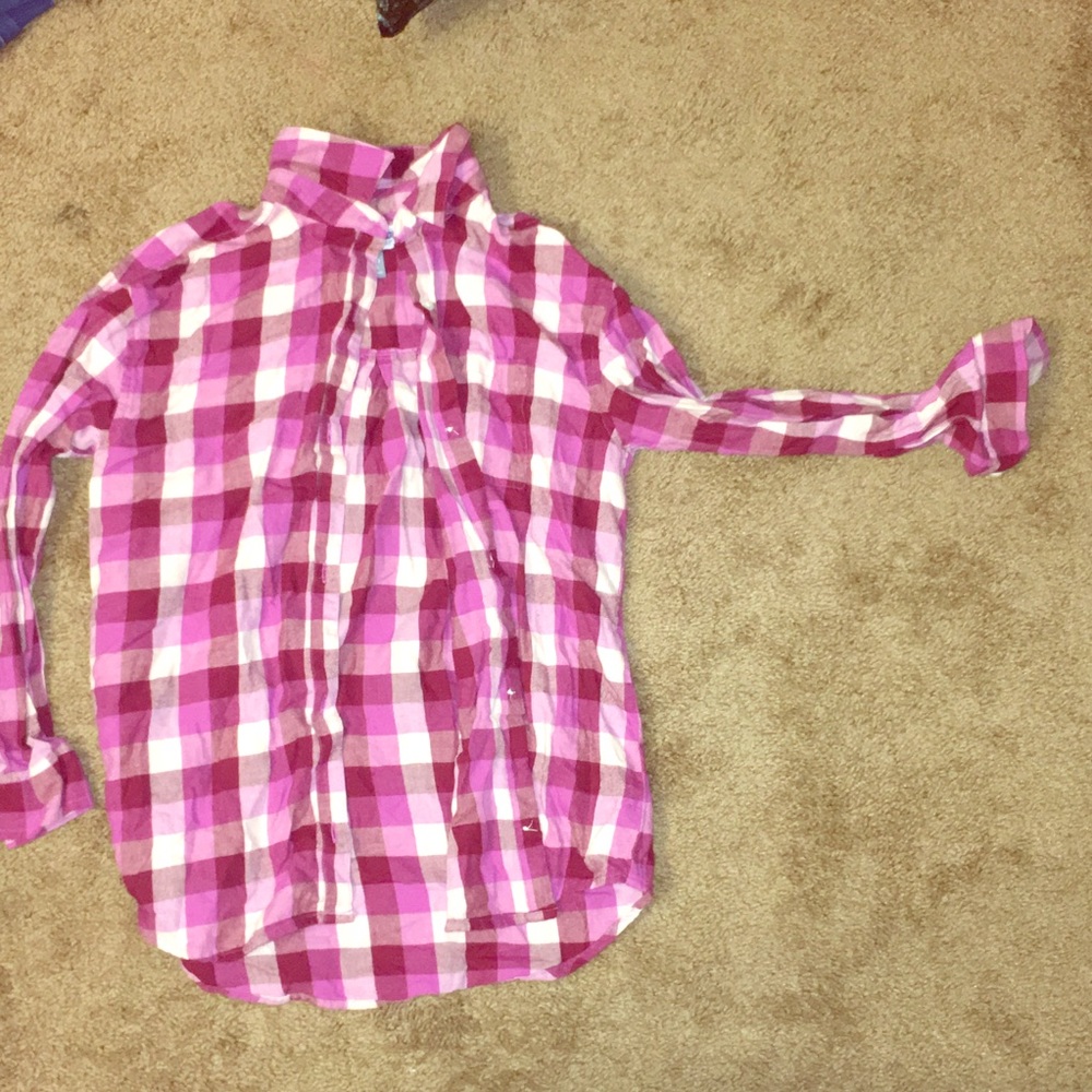 Girls flannel shirt