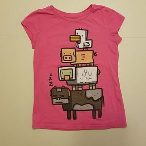 🔖Kids Minecraft t-shirt size MD-7/8