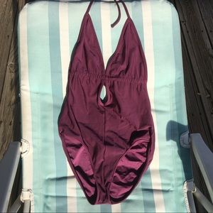 American Apparel purple one piece