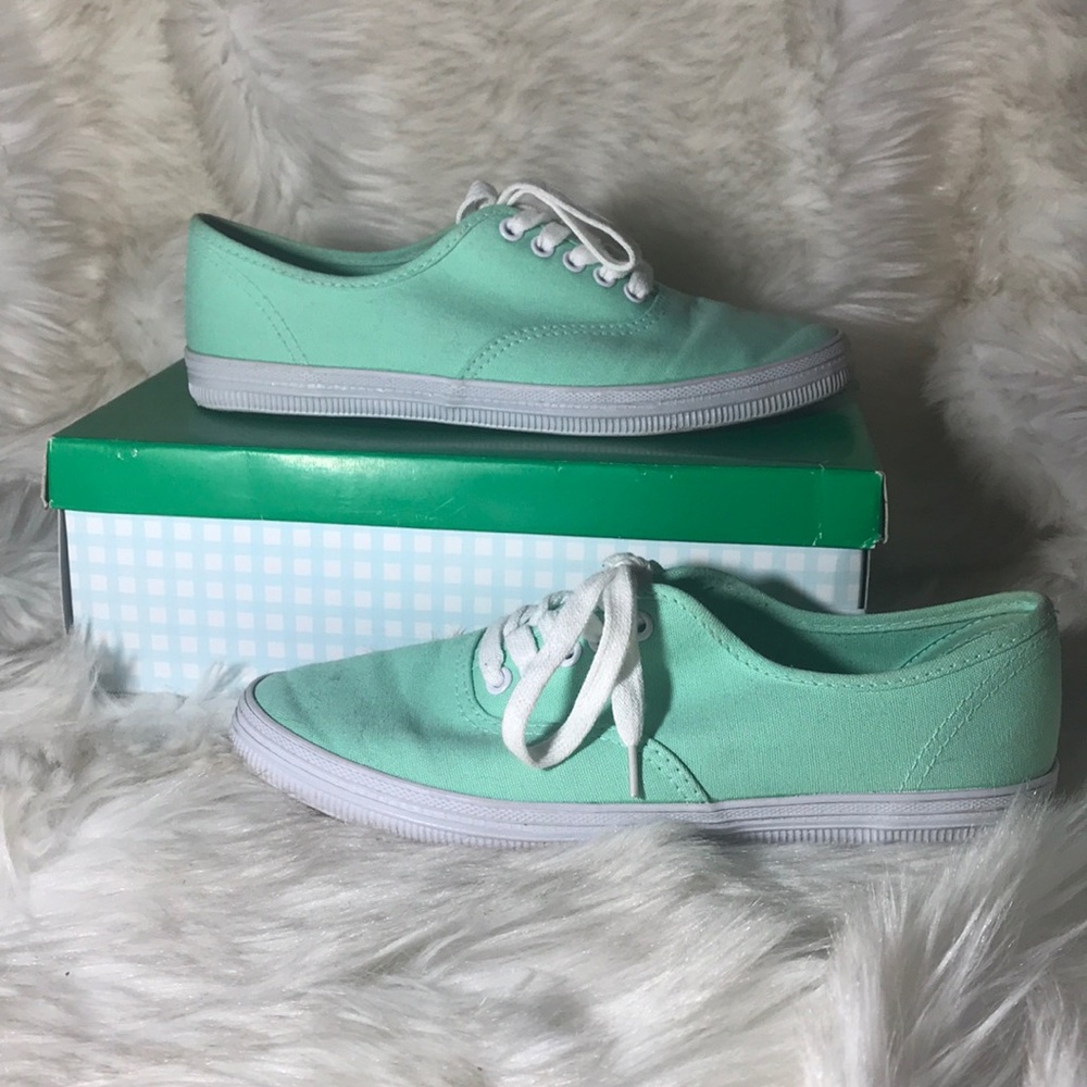 Mint Canvas Shoes