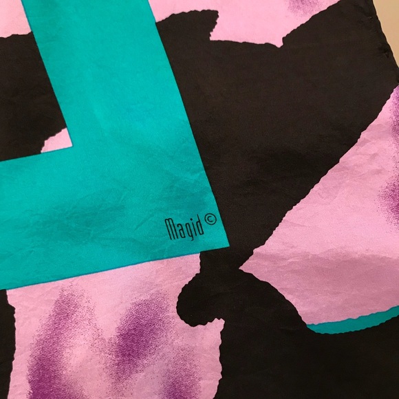 Final price 🎉Large Casca for Magid silk scarf - Picture 7 of 8